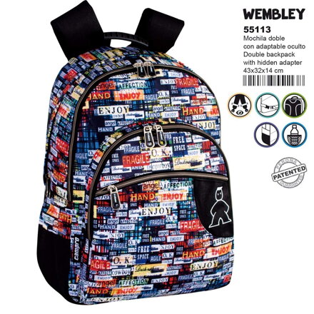 Perona Campro batoh Wembley double
