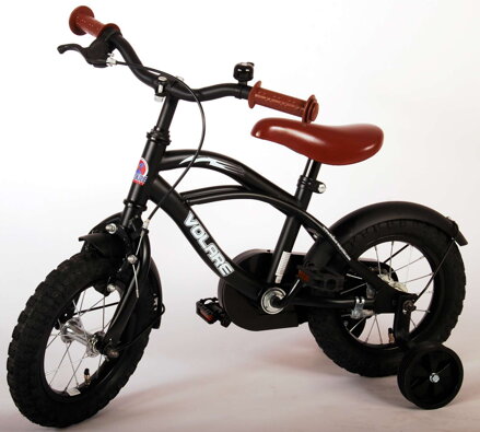 Volare Black Cruiser detský bicykel 12 
