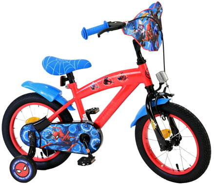 Volare Bicykel 14 Červeno-Modrý Marvel Spider-Man