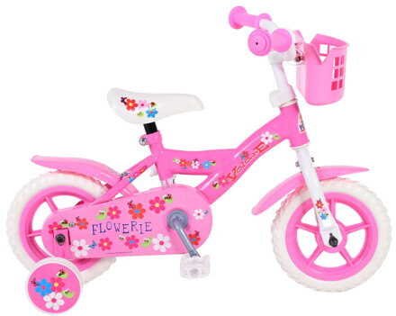Volare Yipeeh Flowerie Pink detský bicykel 10 