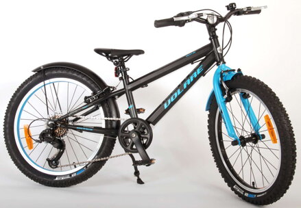 Volare Detský bicykel 20" Rocky Prime Collection čierna/modrá