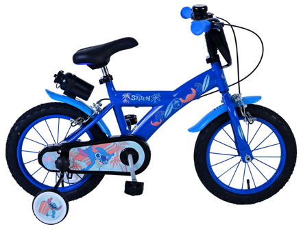 Volare Bicykel 14 Modrý Disney Stitch Dve Ručné Brzdy