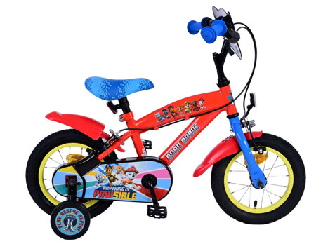 Volare Detský Bicykel 12 Modrý Paw Patrol Dve Ručné Brzdy