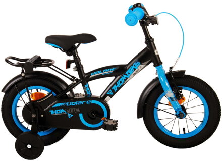 Volare Detský Bicykel pre chlapcov Thombike  Black Blue 12