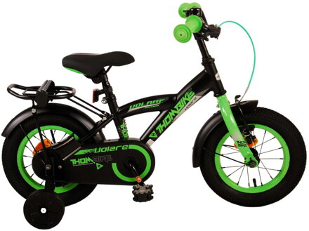 Volare Detský Bicykel pre chlapcov Thombike  Black Green 12