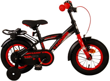 Volare Detský Bicykel pre chlapcov Thombike Black Red 12