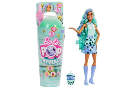 Mattel POP REVEAL BARBIE BUBBLE TEA - ZELENÝ ČAJ