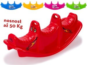 Dohánytoys Hojdačka krokodíl pre 3 osoby 100cm