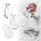 Nellys Rastúca výhodná sada, 3x Body pre bábätko Nature - béžová/taupe/biela