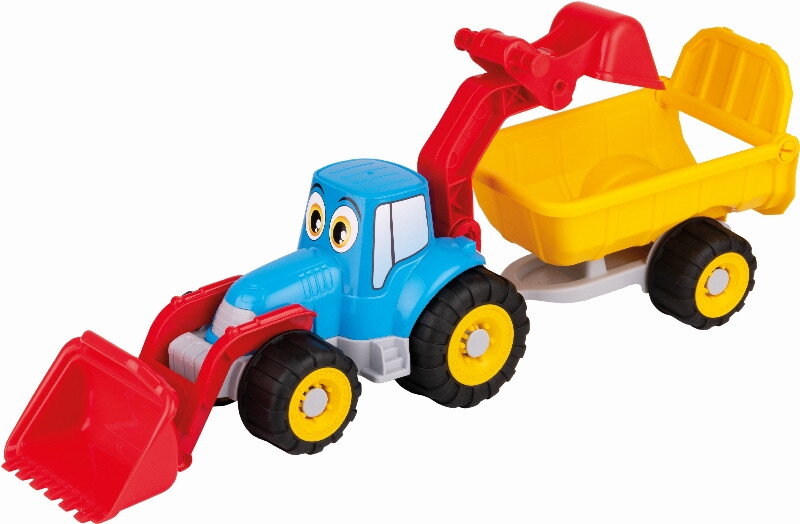 Androni Veselý traktor s vlekom - 55 cm Androni Veselý traktor s vlekom - 55 cm