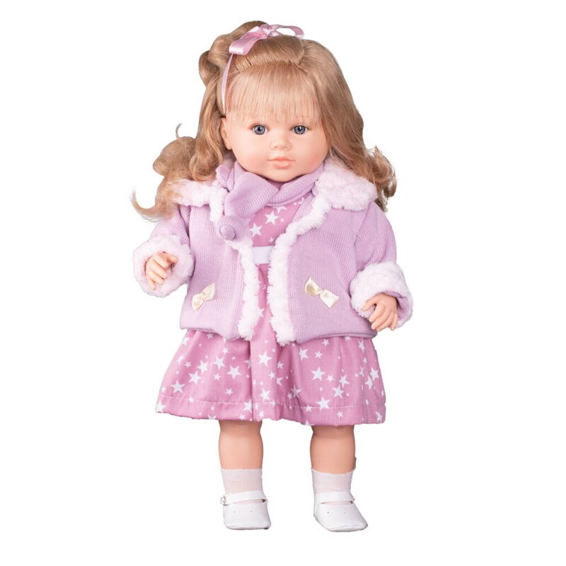 Berbesa Luxusná hovoriaca detská bábika-dievčatko Kristýna 52cm Berbesa Luxusná hovoriaca detská bábika-dievčatko Kristýna 52cm