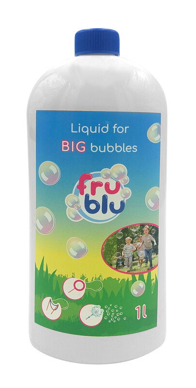 FRU BLU Náplň Do Bublifuku Na Obrie Bubliny 1L FRU BLU Náplň Do Bublifuku Na Obrie Bubliny 1L