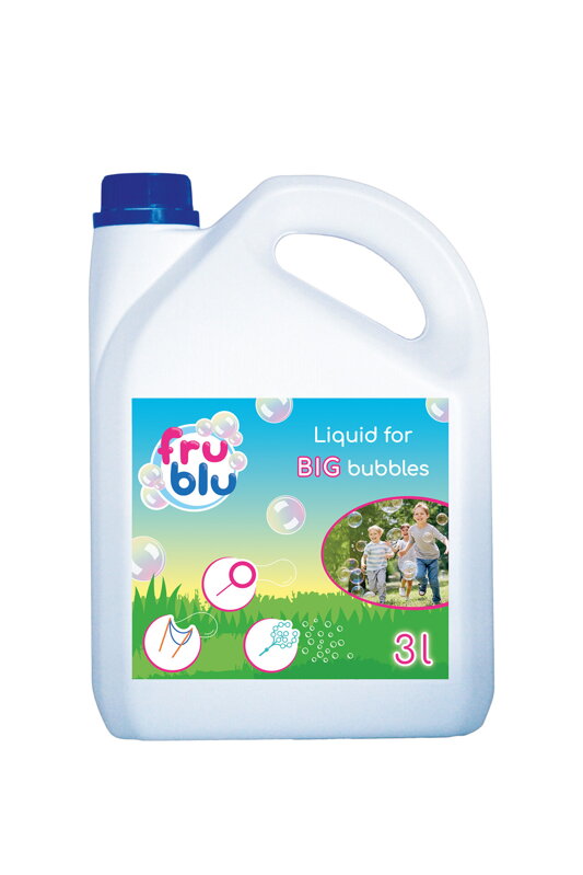 FRU BLU Náplň Do Bublifuku Na Obrie Bubliny 3L FRU BLU Náplň Do Bublifuku Na Obrie Bubliny 3L