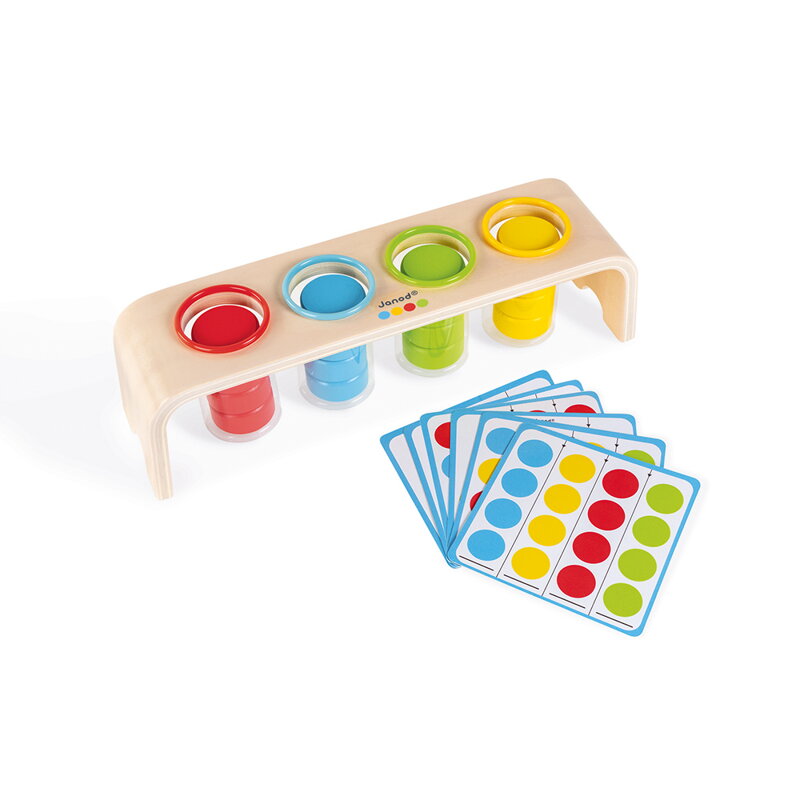 Janod vkladanie a triedenie s predlohami séria Montessori Janod vkladanie a triedenie s predlohami séria Montessori