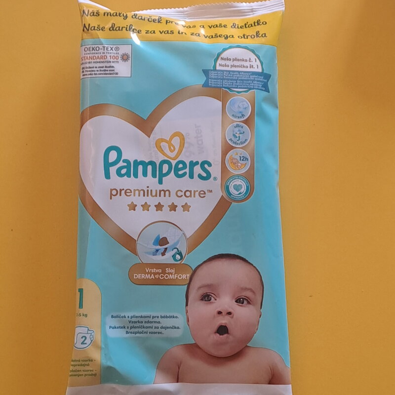 Pampers vlhčené obrúsky+plienka