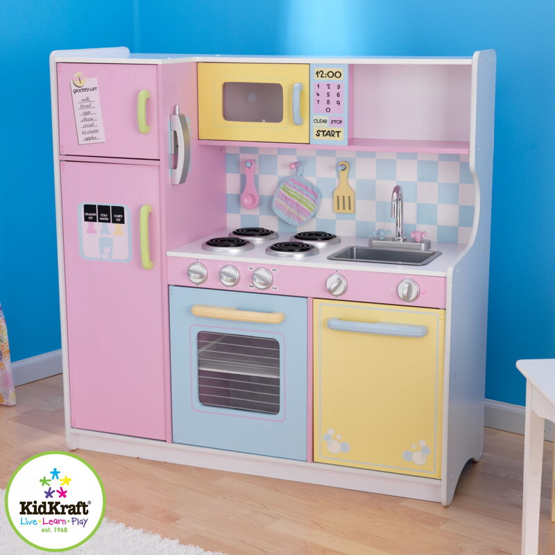 KidKraft Luxusná veľká kuchynka PASTEL KidKraft Luxusná veľká kuchynka PASTEL
