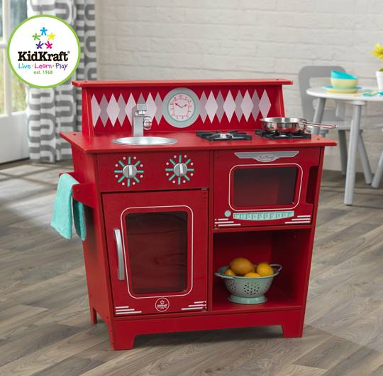 KidKraft kuchynský kút Classic Kitchenette - Red KidKraft kuchynský kút Classic Kitchenette - Red