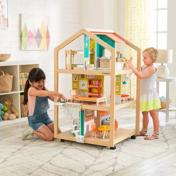 KidKraft Domček Pre Bábiky So Stylish KidKraft Domček Pre Bábiky So Stylish