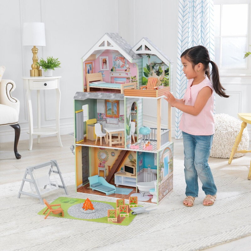 KidKraft Domček Pre Bábiky Hallie KidKraft Domček Pre Bábiky Hallie