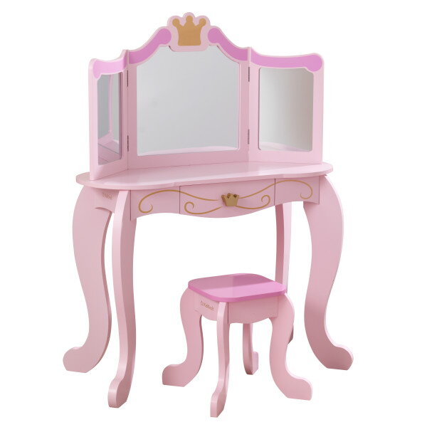 KidKraft kozmetický stolík so stoličkou Princezná