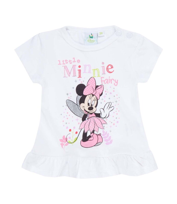 Disney Minnie Tričko s krátkym rukávom biele Disney Minnie Tričko s krátkym rukávom biele