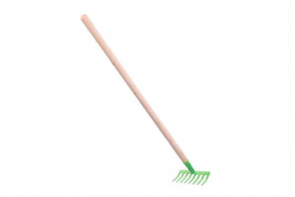 Hrable zelené s násadou kov / drevo 80cm Hrable zelené s násadou kov / drevo 80cm