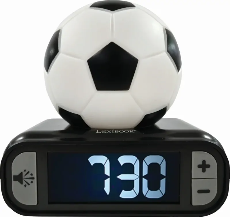 Budík s nočným 3D svetlom Futbalová edícia Budík s nočným 3D svetlom Futbalová edícia