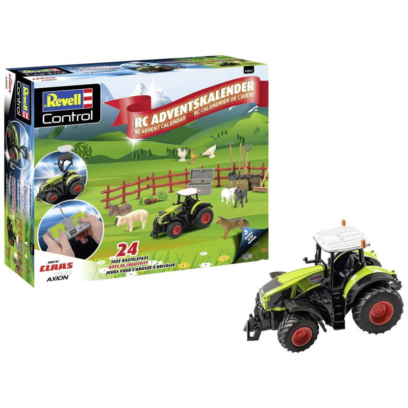 Revell Control Revell RC trieda Axion 960 RC auto adventný kalendár