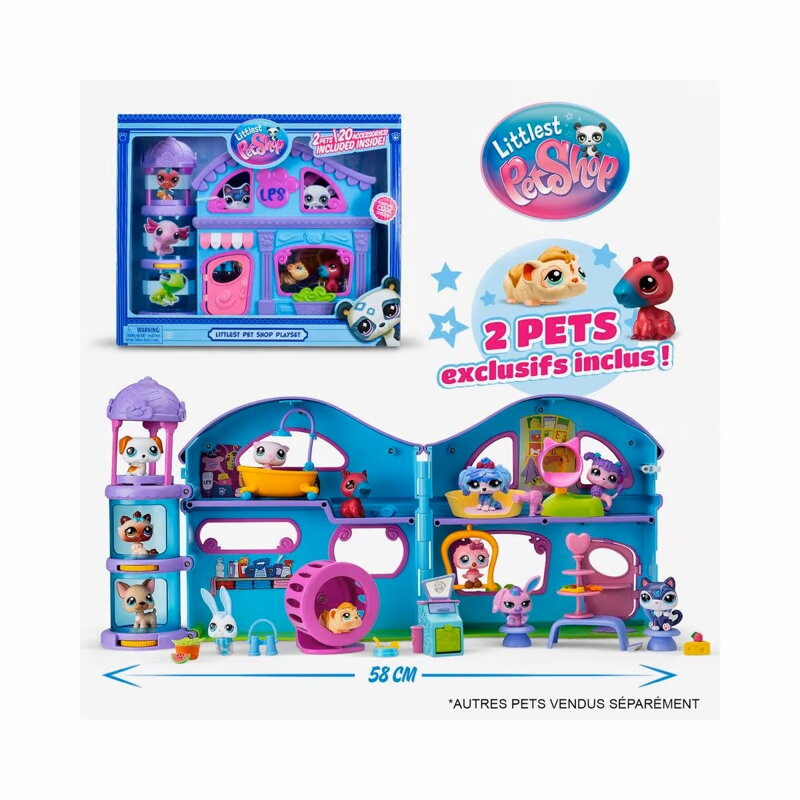 Littlest Pet Shop Veľký dom s figúrkami