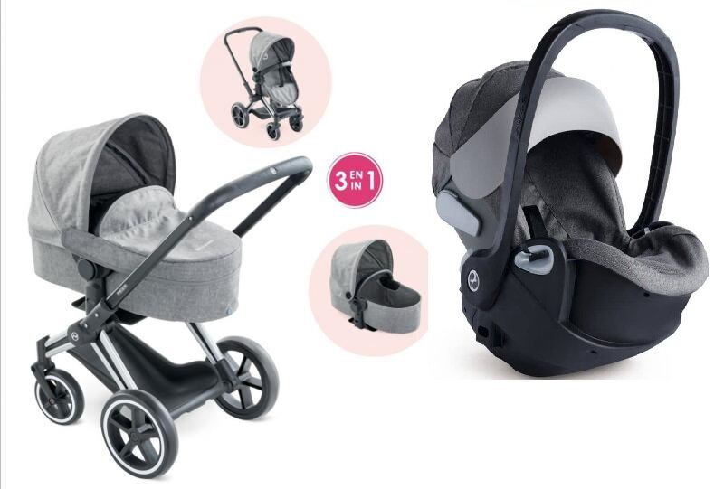 Set Cybex Kočík Landau 3in1 Priam Corolle + Autosedačka Cybex vajíčko Set Cybex Kočík Landau 3in1 Priam Corolle + Autosedačka Cybex vajíčko