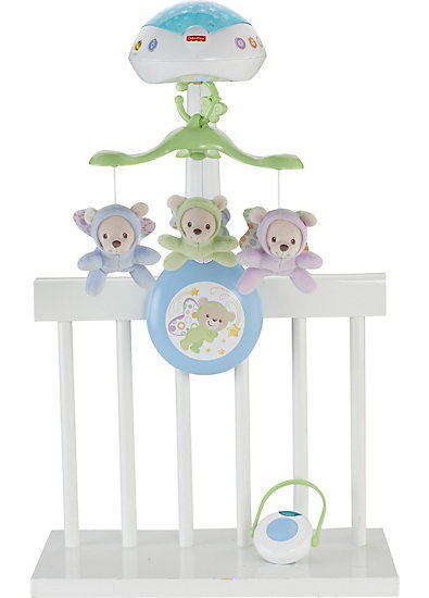 FISHER PRICE kolotoč nad postieľku 2v1 Motýliky FISHER PRICE kolotoč nad postieľku 2v1 Motýliky