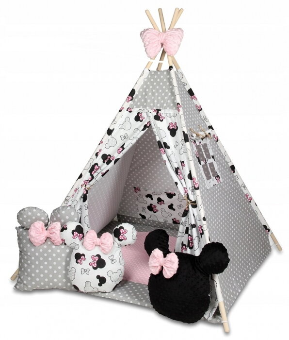 Baby Nellys Stan Pre Deti Típí S Veľkou Výbavou Minnie Baby Nellys Stan Pre Deti Típí S Veľkou Výbavou Minnie