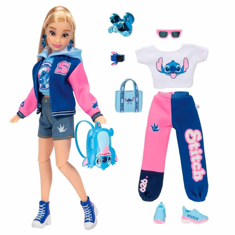 JAKKS Pacific Ily 4ever Disney Módna Bábika Stitch s doplnkami