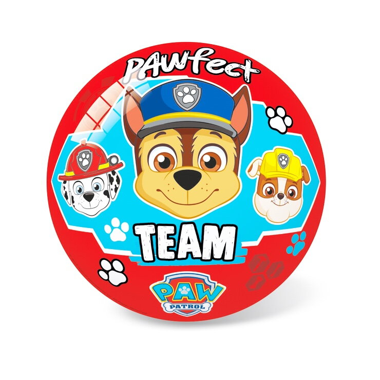 Lopta Paw patrol červená 23cm Lopta Paw patrol červená 23cm
