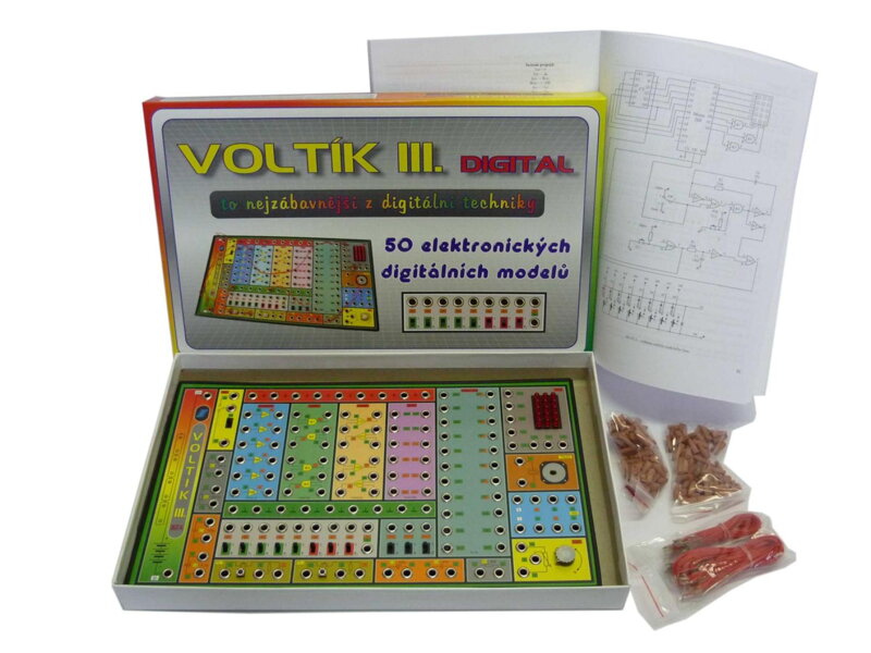 Voltík III. spoločenská hra na batérie v krabici Voltík III. spoločenská hra na batérie v krabici