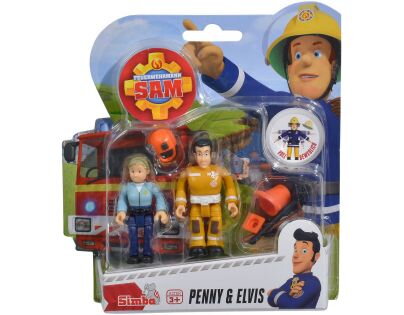 Simba Požiarnik Sam Figúrky 2 ks Penny a Elvis Simba Požiarnik Sam Figúrky 2 ks Penny a Elvis