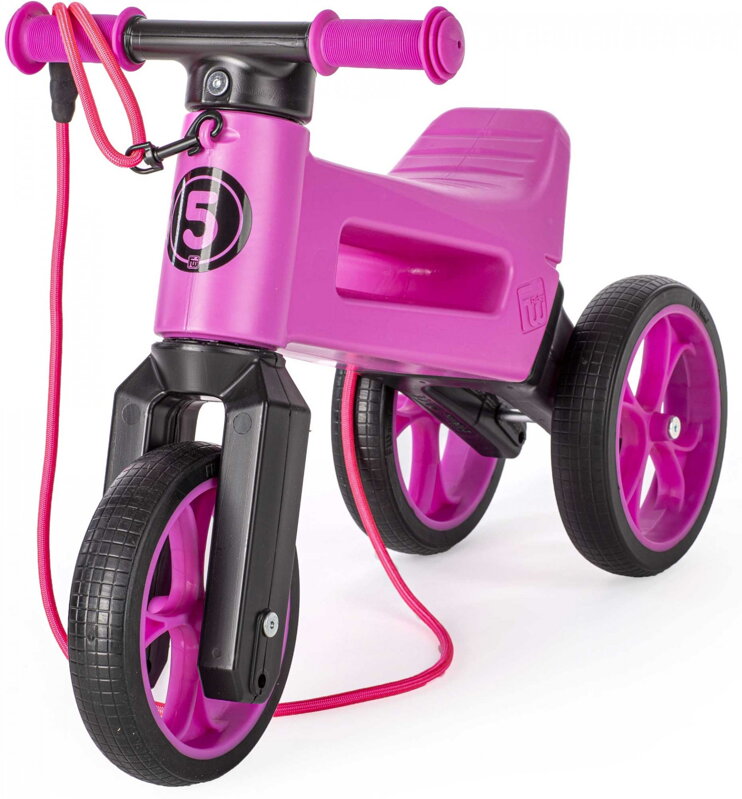 Teddies Odrážadlo Funny Wheels Super Sport 2v1 ružová Teddies Odrážadlo Funny Wheels Super Sport 2v1 ružová