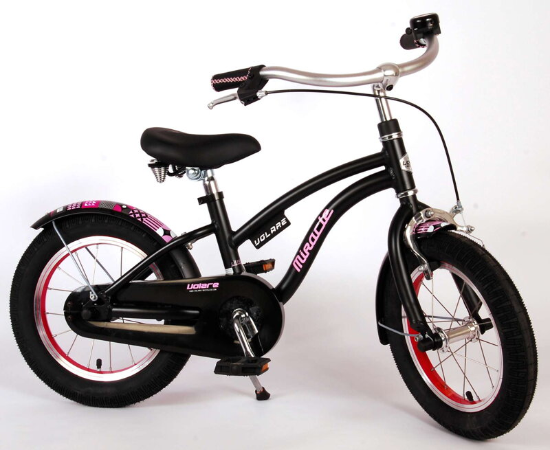 Volare Detský Bicykel Miracle Cruiser Matná Čierna 14 Volare Detský Bicykel Miracle Cruiser Matná Čierna 14