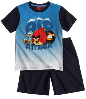 Angry Birds Pyžamo s krátkym rukávom modrá