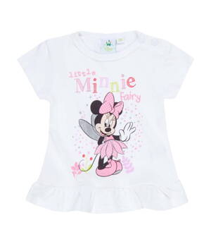 Disney Minnie Tričko s krátkym rukávom biele