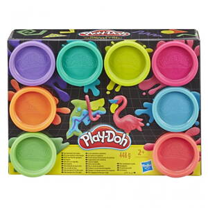 Play-Doh Neónová Plastelína Sada 8ks 