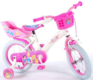 Volare Princess detský bicykel 16 s košíkom a sedačkou pre bábiky