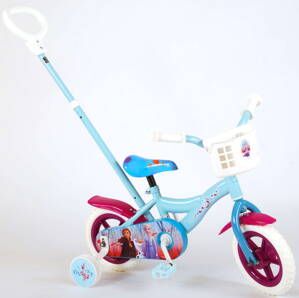 Volare Frozen II detský bicyklík 10 s tyčou
