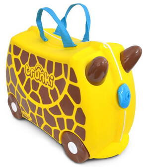 Trunki detský cestovný kufrík na kolieskach Žirafa 