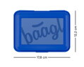 BAAGL Box na desiatu Logo modrý