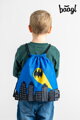BAAGL Predškolské vrecko Batman modré