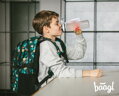 BAAGL Tritanová fľaša na nápoje NASA