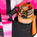 BAAGL Školský batoh Skate Pink Stripes