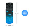 BAAGL Tritanová fľaša na nápoje Gradient Batman Blue 350 ml