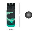 BAAGL Tritanová fľaša na nápoje Gradient Drak 350 ml